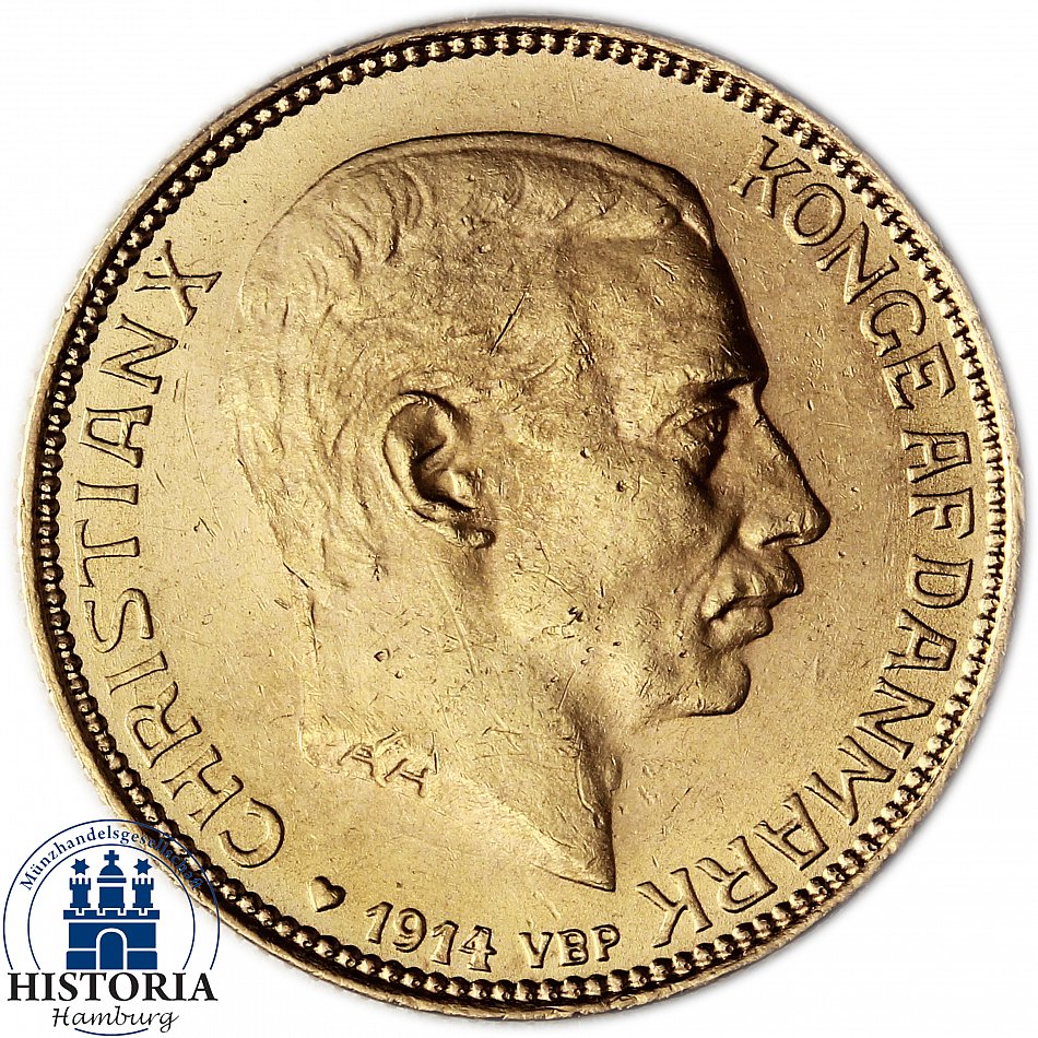 Dänemark 20 Kronen Gold 1913 1931 Goldmünze König Christian X eBay