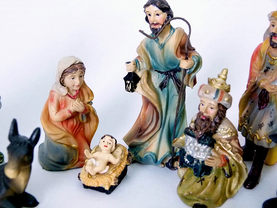 ***NEU Krippenfiguren 2 cm 1:12 NEU***