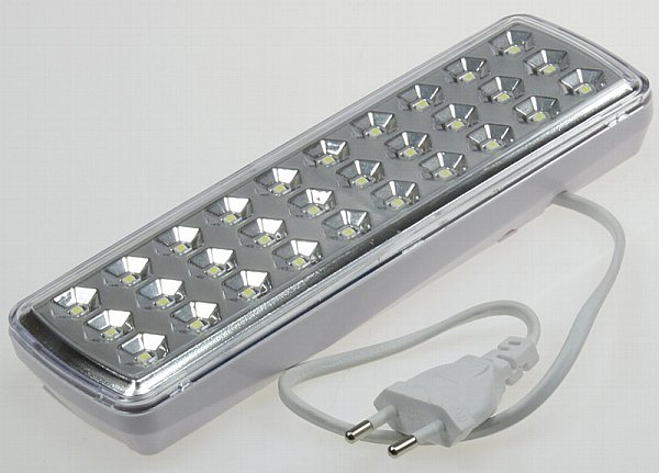 5er Set LED Akku Notleuchte Notbeleuchtung Sicherheitsleuchte 30 LED's 21505