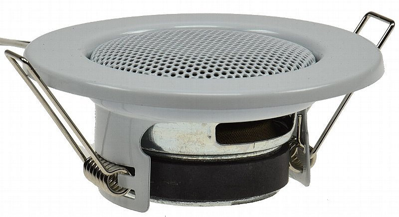 4 er Decken-Einbaulautsprecher Lautsprecher Halogen-Look Ø 8cm 6cm