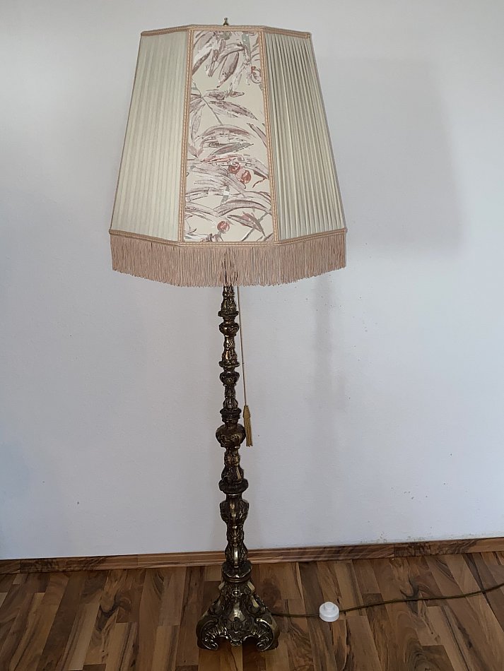 Französische Stehlampe Jugendstil schwer Bronze um 1920 selten antik | eBay