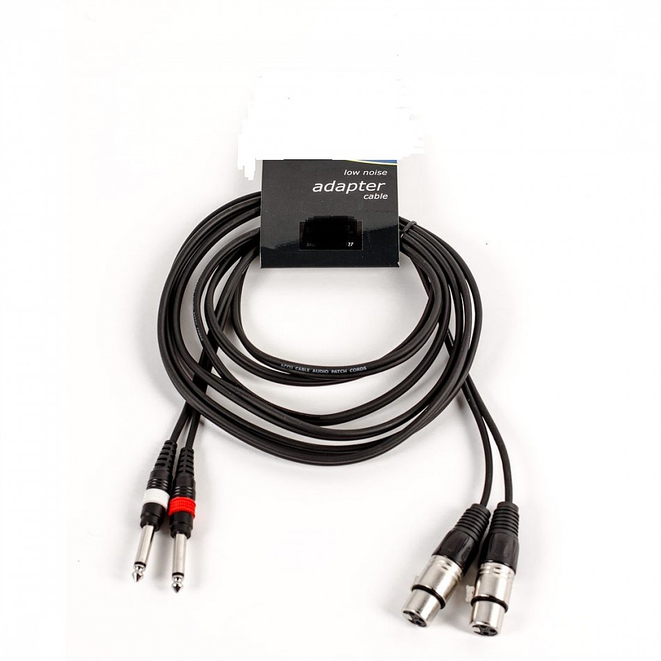 ADAPTER KABEL 2x Klinke 6,3mm auf 2x XLR female 1,50m Audio Verstärker usw NEU eBay