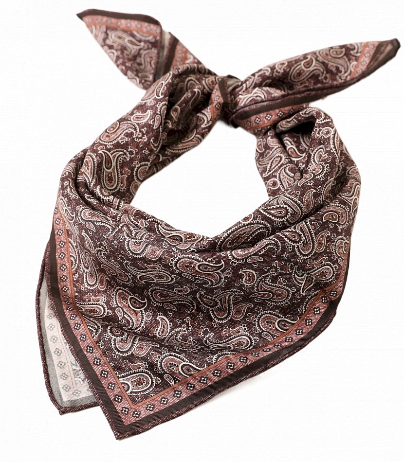 65cm handrolliert Seidentuch Seidenschal Sommer Frühling Kopftuch Damen Herren - Bild 41 von 46