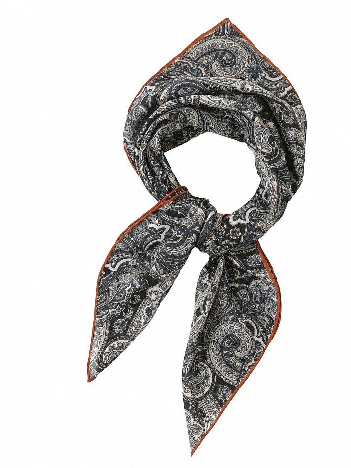 Pañuelo Seda Algodón 65/65 cm Mujer Hombre Verano Primavera Pañuelo de Seda Pañuelo para el Cuello - Imagen 9 de 32