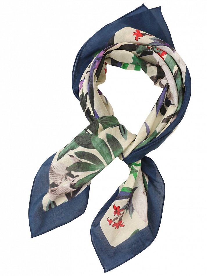 Pañuelo Seda Algodón 65/65 cm Mujer Hombre Verano Primavera Pañuelo de Seda Pañuelo para el Cuello - Imagen 10 de 32