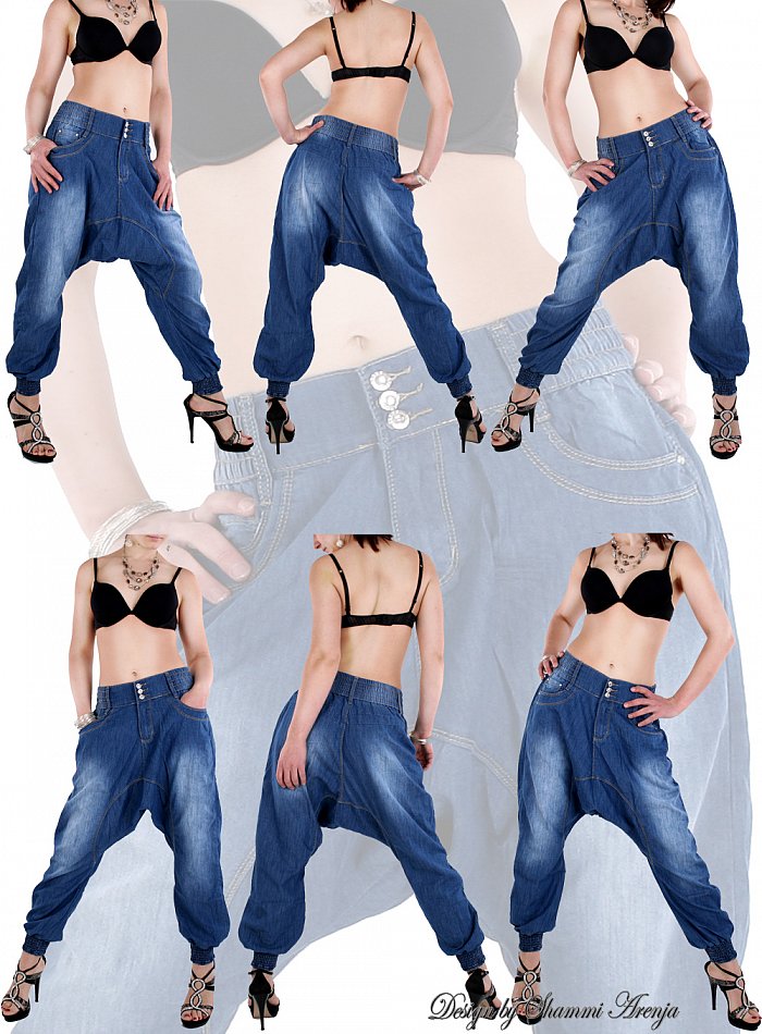 Dames Kleding Damen Boyfriend Jeans Chino Baggy Harem Hose Pumphose Haremshose Pluderhose 164 Kleding En Accessoires Hotel Zodiaco It