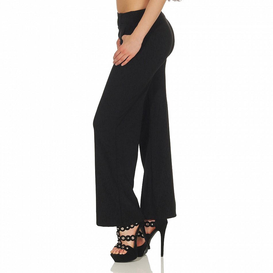 Damenmode Damen Hose Abgefackelt Sommer Marlene Hose Palazzo Weitem Bein Business Schwarz Kleidung Accessoires Pvcplus Co Nz