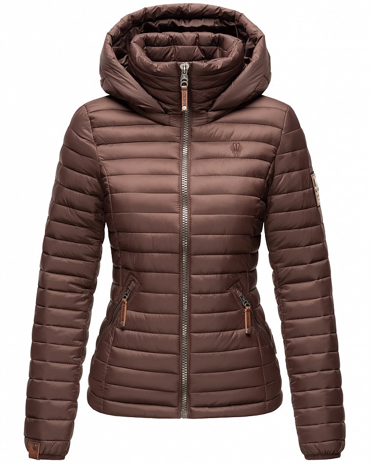 Markoo Steppjacke Löwenbaby Stylsche Übergangsjacke Mt Abnehmbarer