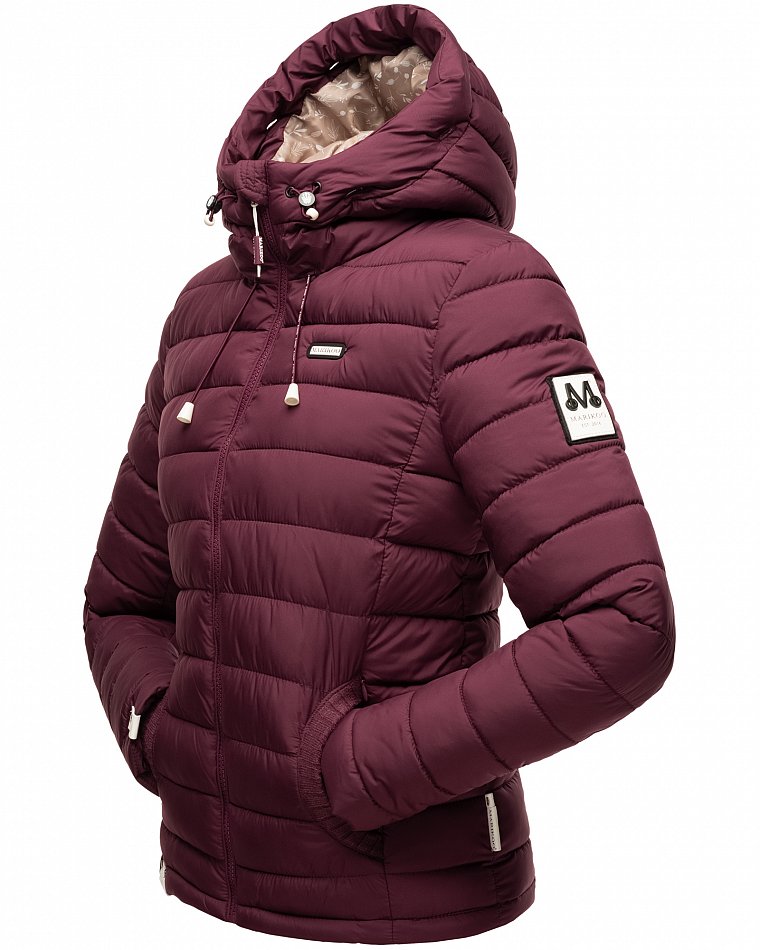 Marikoo Damen Frühling Herbst Jacke Übergangsjacke Steppjacke