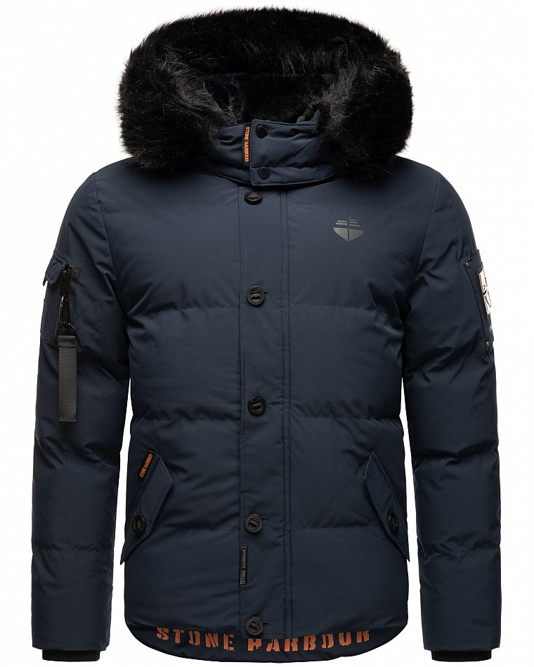 Echtfell Parka Jacke Mit Kunstfell Fellparka Herren Winterjacke