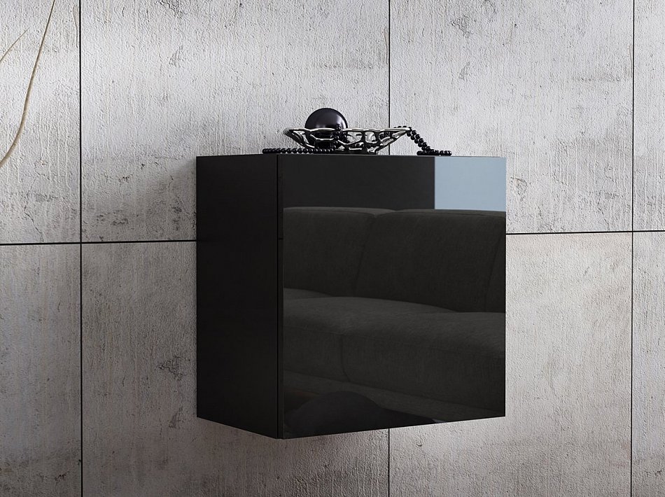 Hängeschrank Regal Wandschrank 50 X 50 Hochglanz Schrank zum Aufhängen