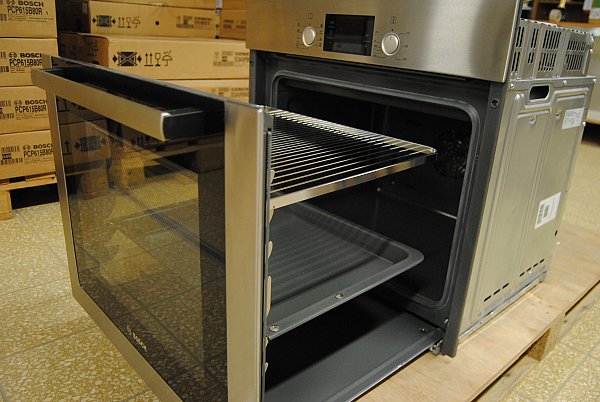 Bosch Einbauherd Mit Backwagen Und Ceranfeld Backwagen BOSCH Einbau Backofen Trolley Autark Umluft Grill Timer 7Pr