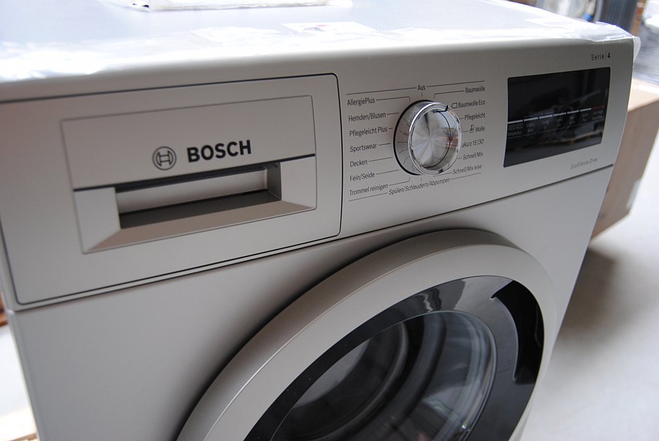 Bosch WAN282VX Waschmaschine, 7 kg, 1400 U/Min silber-inox ...