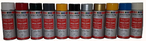 Bombe Vernis Mat Transparent Spectrum 400ml - Klarlack Pour Meubles Et Métal