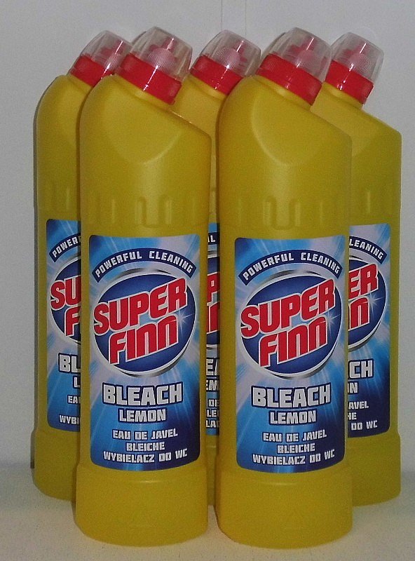 2,66€/L 5x Chlorreiniger WCReiniger Bleiche Super Finn Hygiene