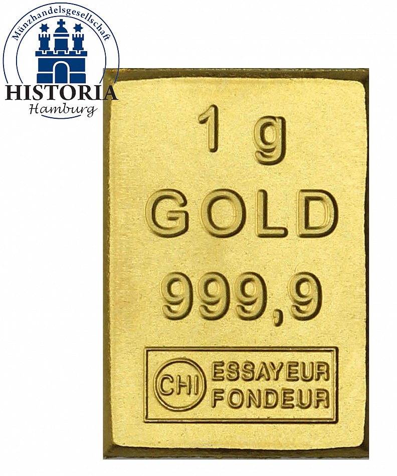 1 gramm gold 333