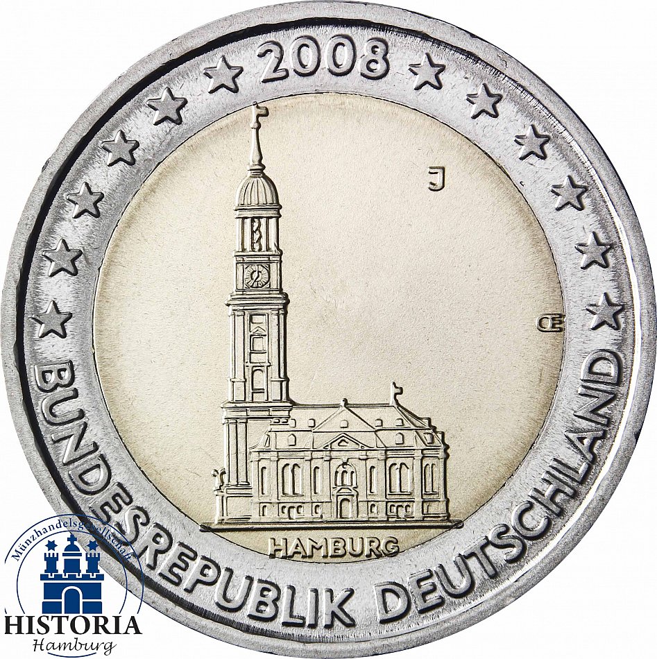 Piece De 2 Euros Bundesrepublik Deutschland 2008