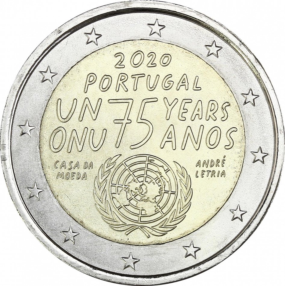 Portugal 2 Euro 2020 Un 75 Jahre Vereinte Nationen Ebay