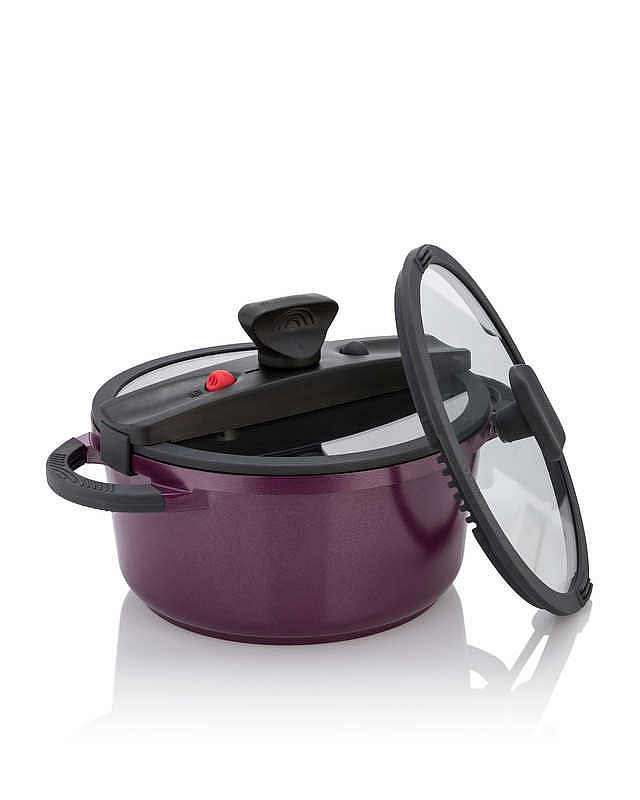 Cucinella 2in1 Fast & Easy Topf, 3tlg. Energiespar-Topf-Set Induktion 4 ...