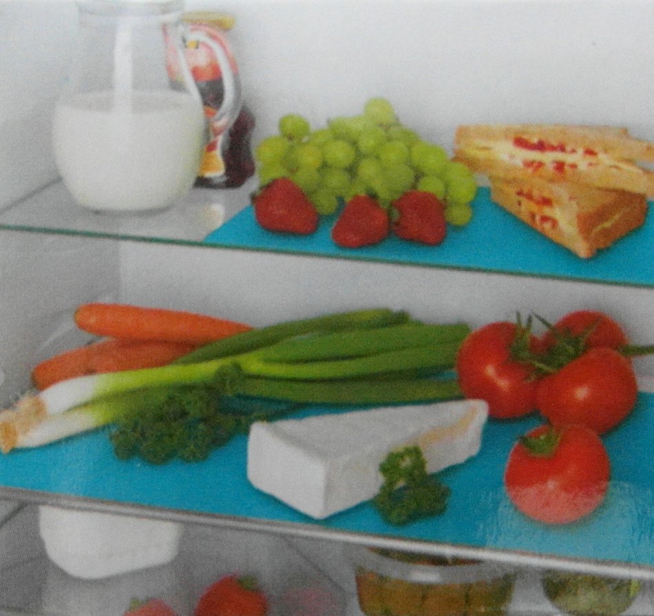 Gourmetmaxx Kühlschrankmatten Antibakteriell & hygienisch 4er Set Neu