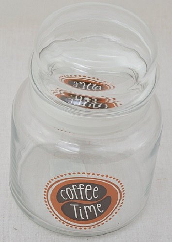Vorratsglas Aufbewahrungsglas Vorratsbehälter Kaffeeglas 635 ml Coffee Time