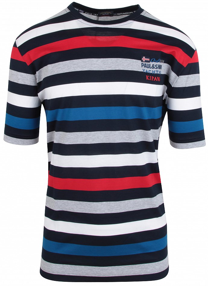 paul and shark crew neck t shirt