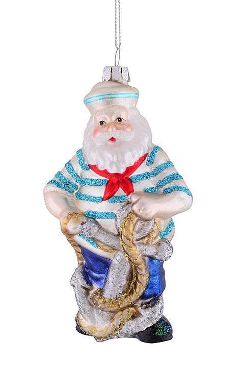 Christbaumschmuck Weihnachtsdeko Tannenbaumschmuck X-Mas SANTA MATROSE