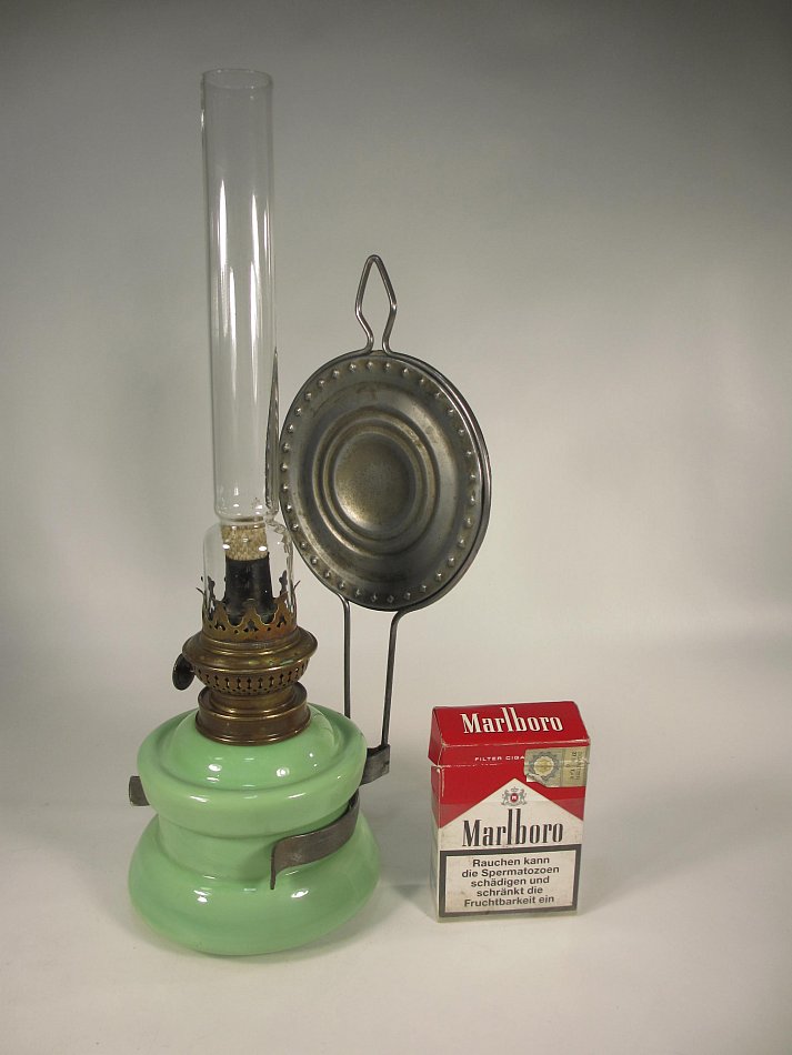 Petroleum Leuchte Schirmreif Schirmreifen 190mm mit Korb 14 Lampen Ring Messing