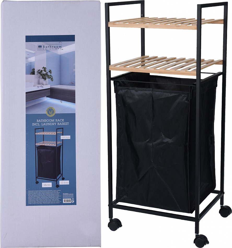 Badregal Wäscheregal Handtuchregal Standregal Badregal Bambus 2 Größen