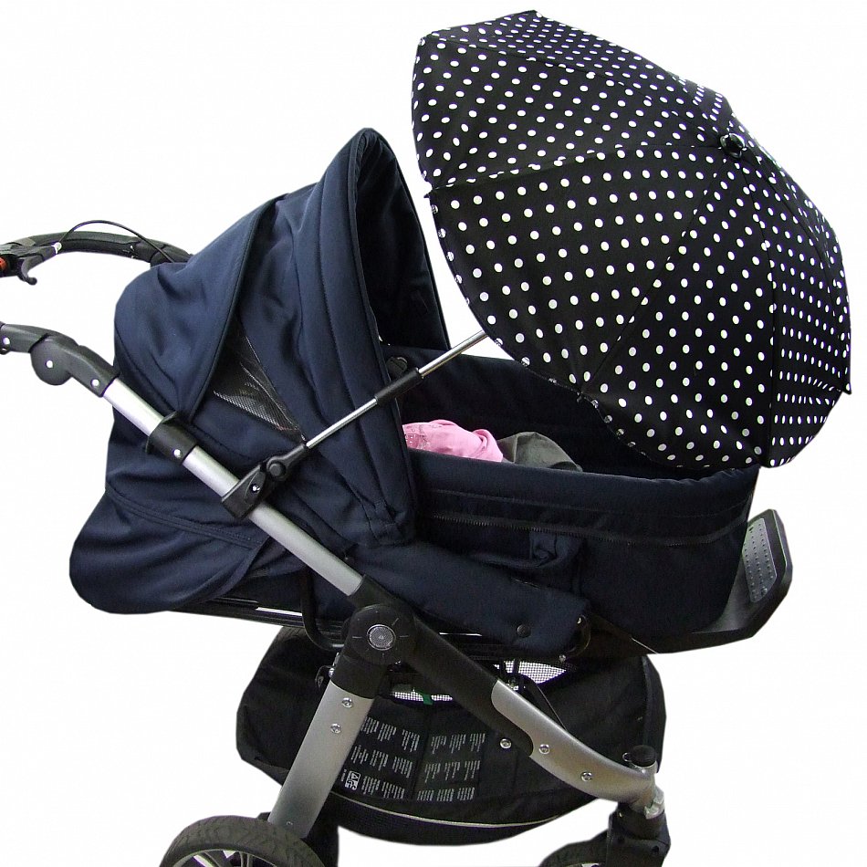 BAMBINIWELT Sonnenschutz SONNENSCHIRM für Kinderwagen Buggy Ø68cm UV50