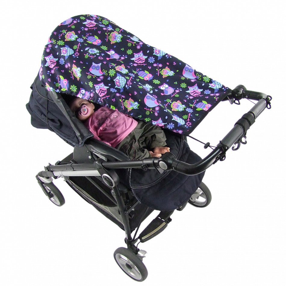 BAMBINIWELT SONNENSEGEL Sonnenschutz Sonnendach für Kinderwagen Buggy