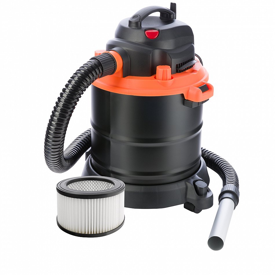 Ash Vacuum Cleaner 18L with motor 1200 watts hepa filtre mobile with