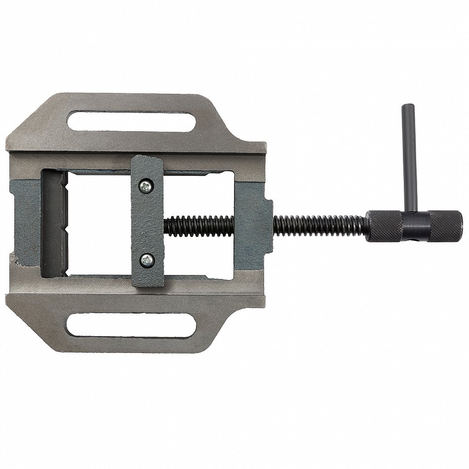 Arebos Maschinenschraubstock Schraubstock für Tischbohrmaschine 150mm
