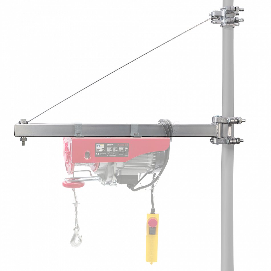 Halterung Elektro Ausleger Schwenkarm für Hebezug Flaschenzug Träger