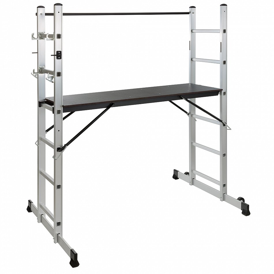 AREBOS Baugerüst Alugerüst Gerüst Alu Leiter Arbeitsgerüst Arbeitsbühne