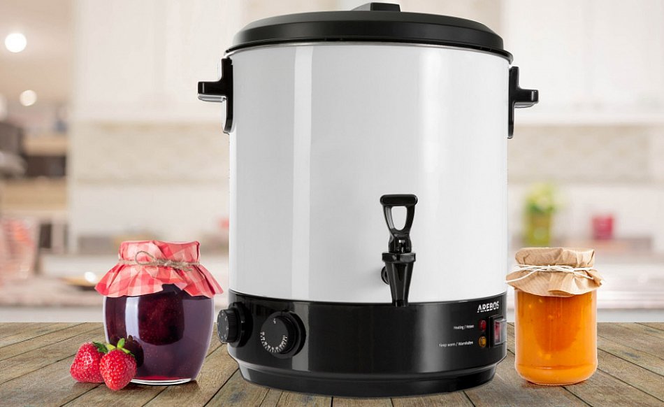 AREBOS Automatic Canning Machine 1800 W Canning Pot 28 L With Timer, Thermostat & Overheating Protection Stepless Temperature Adjustment 30-110 °C Timer 20-120 Min. 11 AREBOS Automatic Canning Machine 1800 W Canning Pot 28 L With Timer, Thermostat & Overheating Protection Stepless Temperature Adjustment 30-110 °C Timer 20-120 Min. -Kitchen Appliances Store AAHKMJXYDAFdJAOAIMEbOAchYRuMdtVh5mmprswYJkh5Rdge76 john3CwTDU2Zq