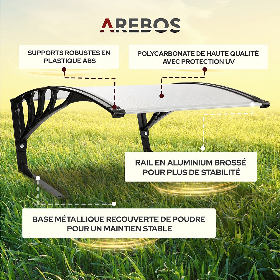 AREBOS Garage De Tondeuse Robot Abri Pour Robot Taille 102 X 79 X 46 Cm Resistant Aux Intemperies Protection Uv 87675880