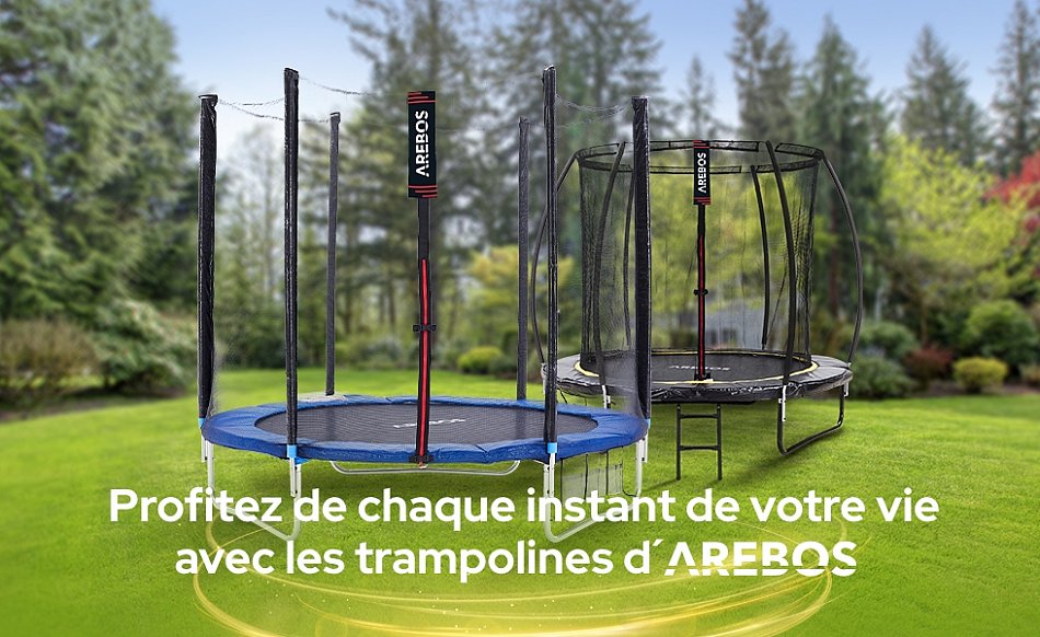 AREBOS Filet De Sécurité Pour Trampolines Filet De Sécurité Ø 366cm Résistant Aux UV 10 AREBOS Filet De Sécurité Pour Trampolines Filet De Sécurité Ø 366cm Résistant Aux UV -Pas Cher Clair Jardin Magasin AAHKMJXYDAFdJAOAIMEbOAchYRuMdtVh5mmprswYJkh5Rdge76 john3CwTDU2Zq