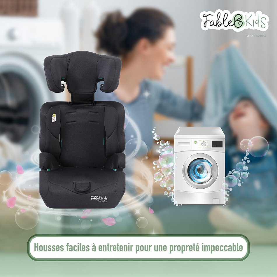 Siège Auto Réglable Fablekids Siège Auto FableKids Mika - 76-150 Cm - À Partir De 15 Mois - Certifié ECE R129/03 - Appuie-tête Réglable Siège Voiture Groupe 1 2 3 Siège Auto Réglable Fablekids Siège Auto FableKids Mika - 76-150 Cm - À Partir De 15 Mois - Certifié ECE R129/03 - Appuie-tête Réglable Siège Voiture Groupe 1 2 3