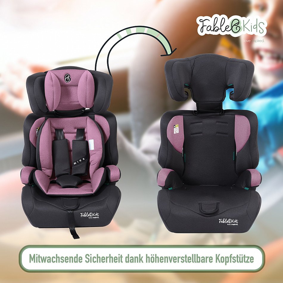 FableKids Autokindersitz Autositz Kinderautositz Kindersitz Sitzerhöhung  ECE