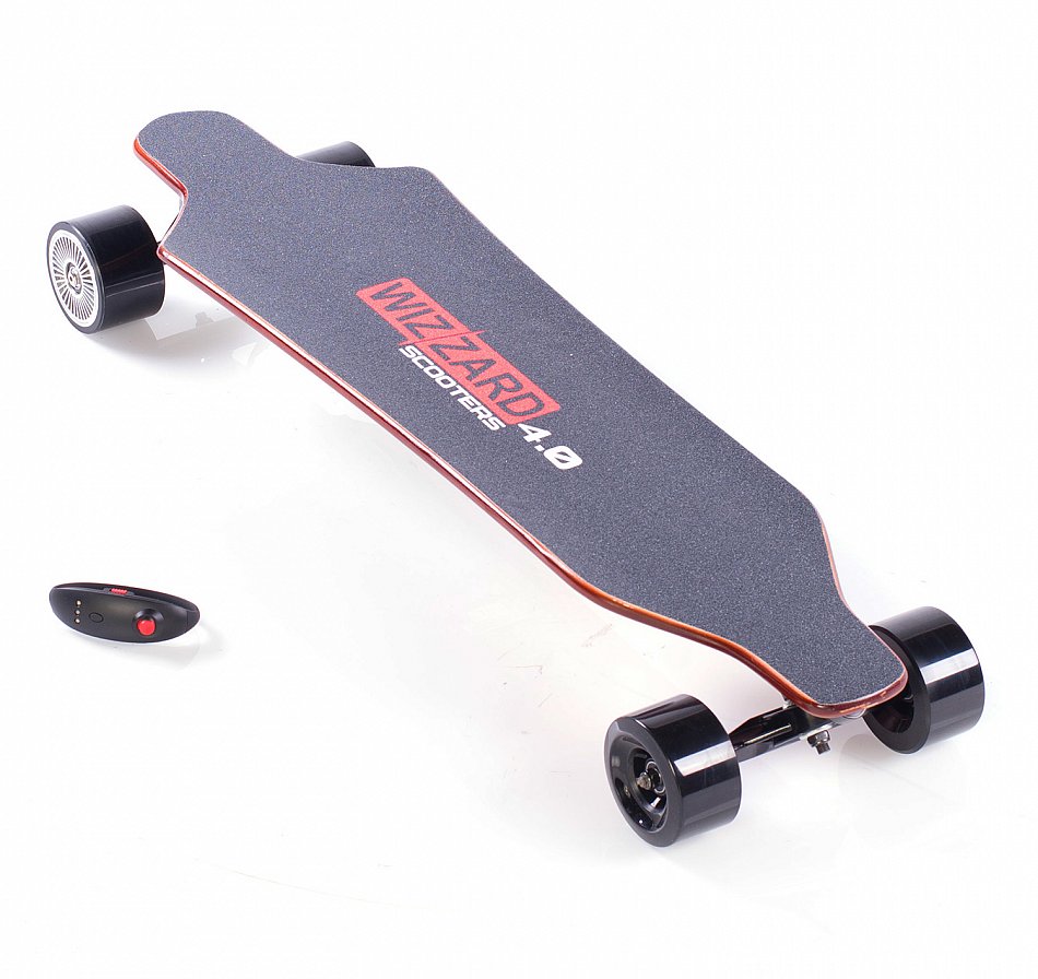 Wizzard 4.0 Elektro Longboard E Skateboard 30 Km Reichweite 40km/h eBay